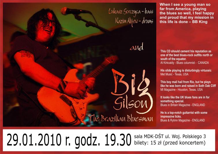 Koncert Bluesowy BIG GILSON