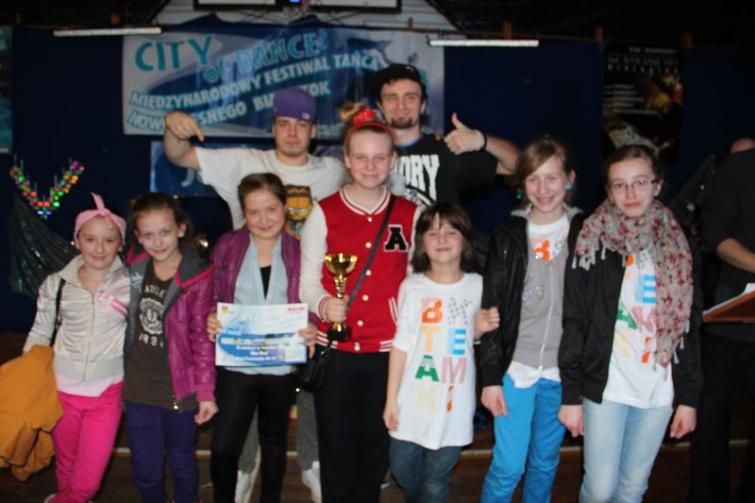 Łomżyńscy tancerze hip hop nagrodzeni w Białymstoku